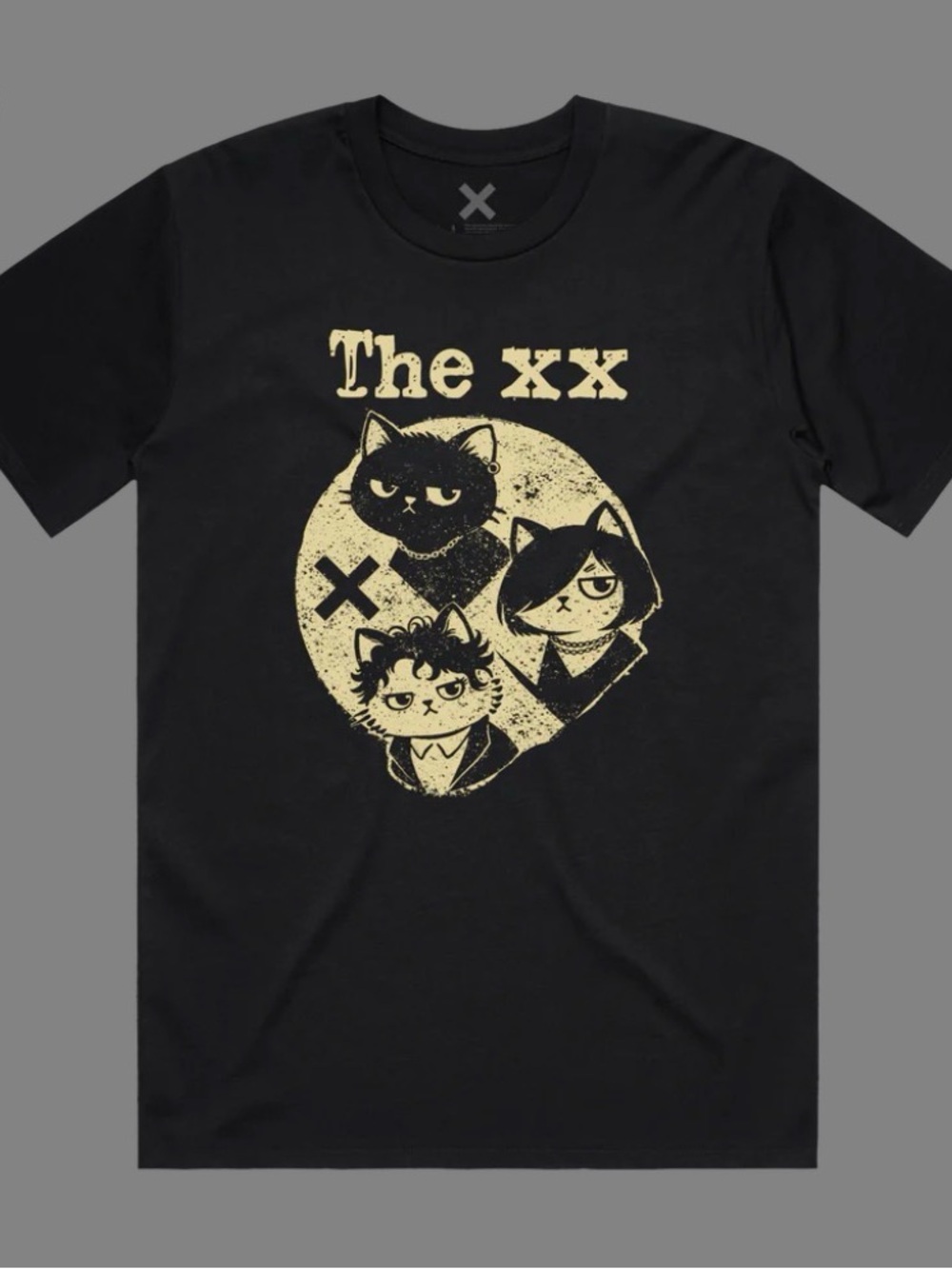 Adult - The xx Black Graphic Tee